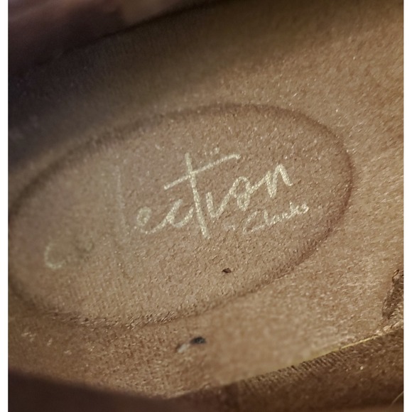 Clarks Women's Brown Leather Loafers - Picture 9 of 11